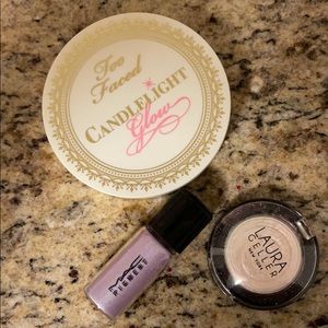 bundle of makeup( sold too faced highlight)